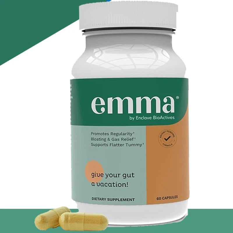 Emma Gut Health Capsules 60 Capsules - Boosts Immune Function and Gut Health